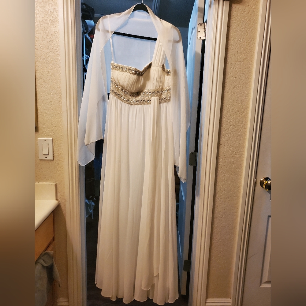 May Queen- one shoulder strap
